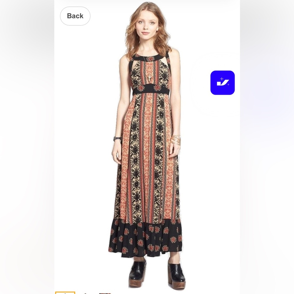 Free People Maxi Dress - You Made My Day Size 10